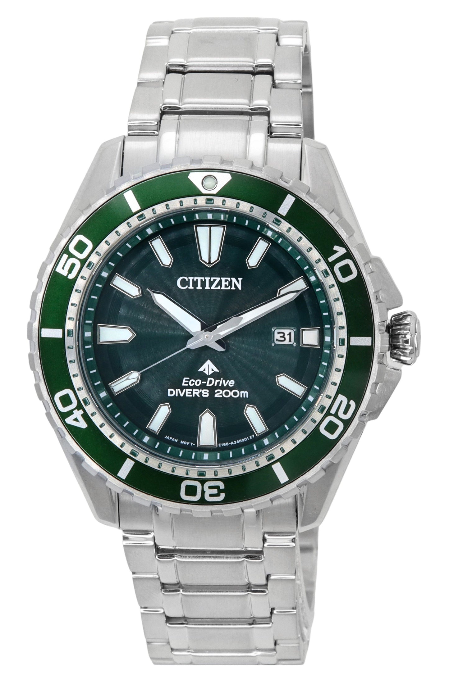 Citizen Promaster Marine Green Dial Eco-Drive Diver's BN0199-53X 200M Men's Watch