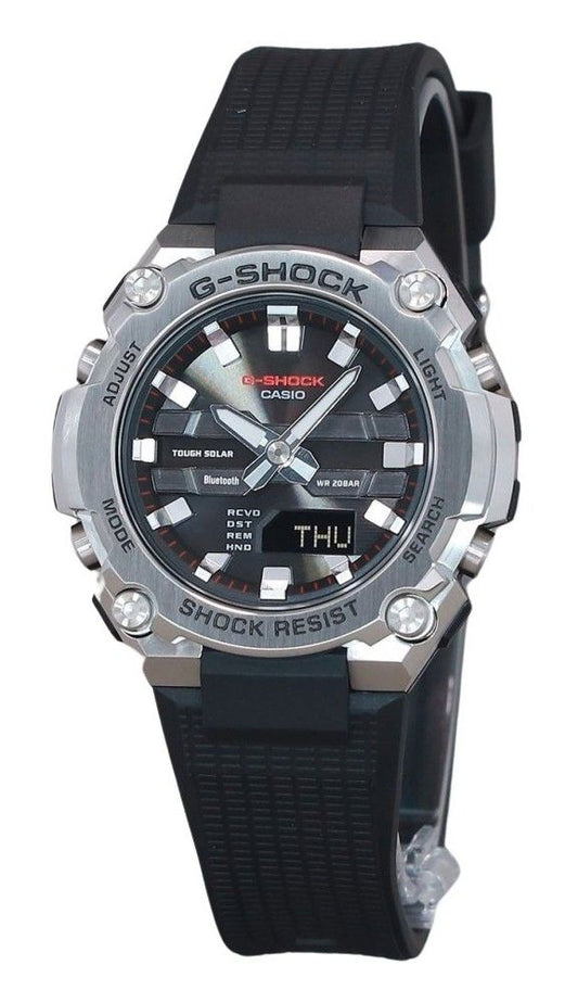 Casio G-Shock G-Steel Analog Digital Smartphone Link Bluetooth Black Dial Solar GST-B600-1A 200M Men's Watch