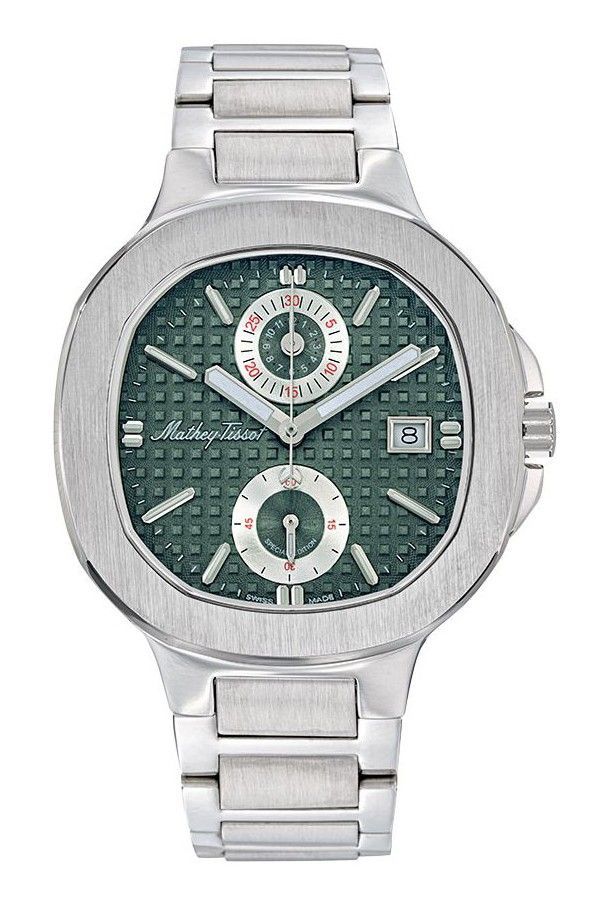 Mathey-Tissot Evasion Special Edition Chronograph Green Dial Quartz H152CHAV 100M Men's Watch