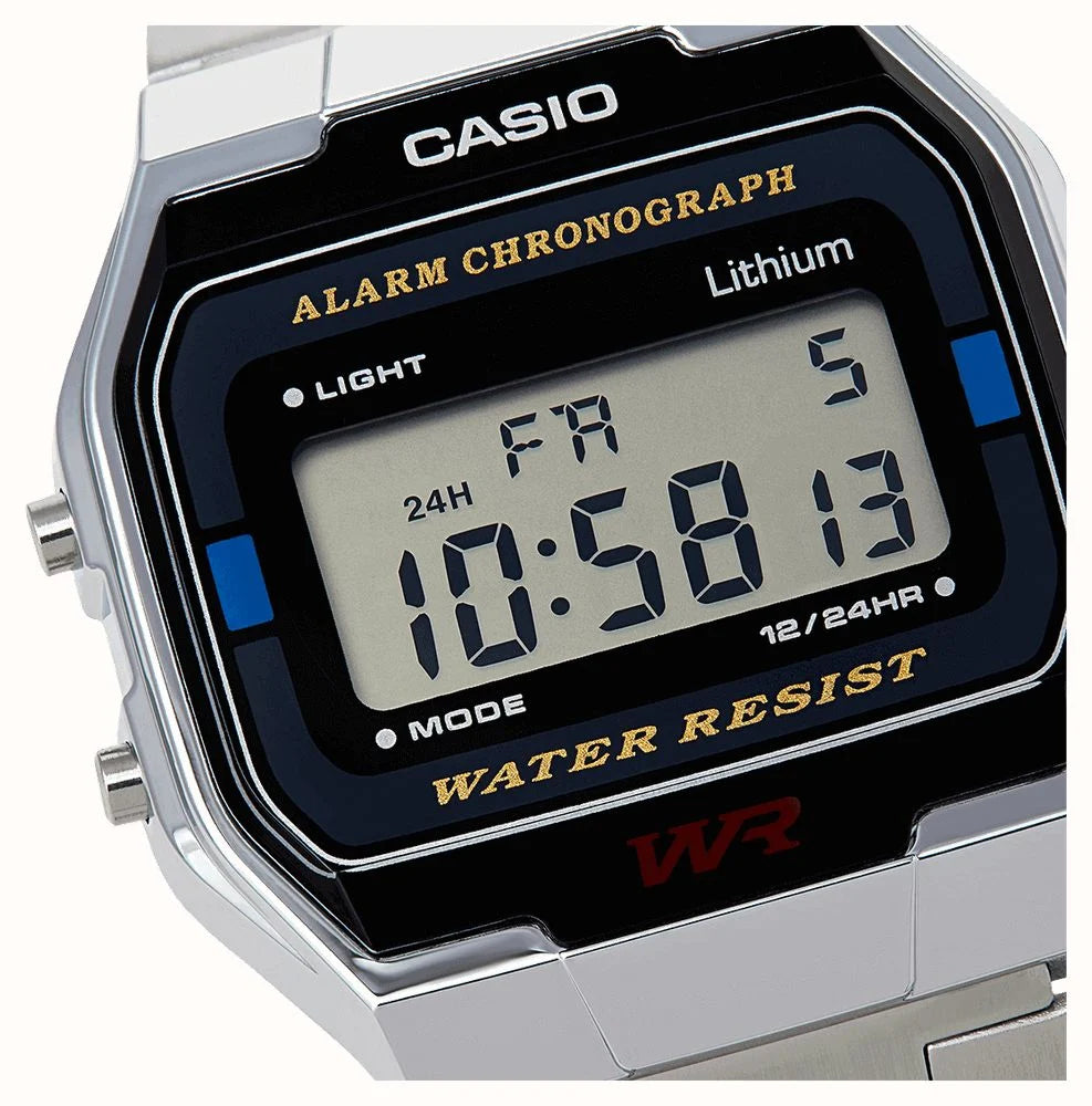 Casio Mens Digital Chronograph and LCD Watch - A163WA-1QES