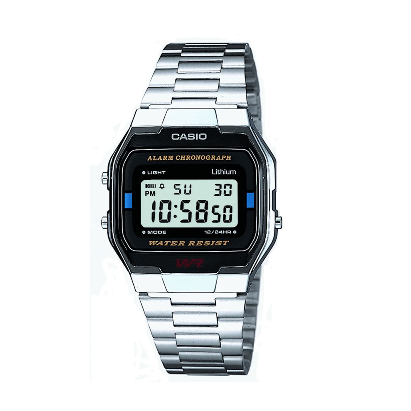 Casio Mens Digital Chronograph and LCD Watch - A163WA-1QES