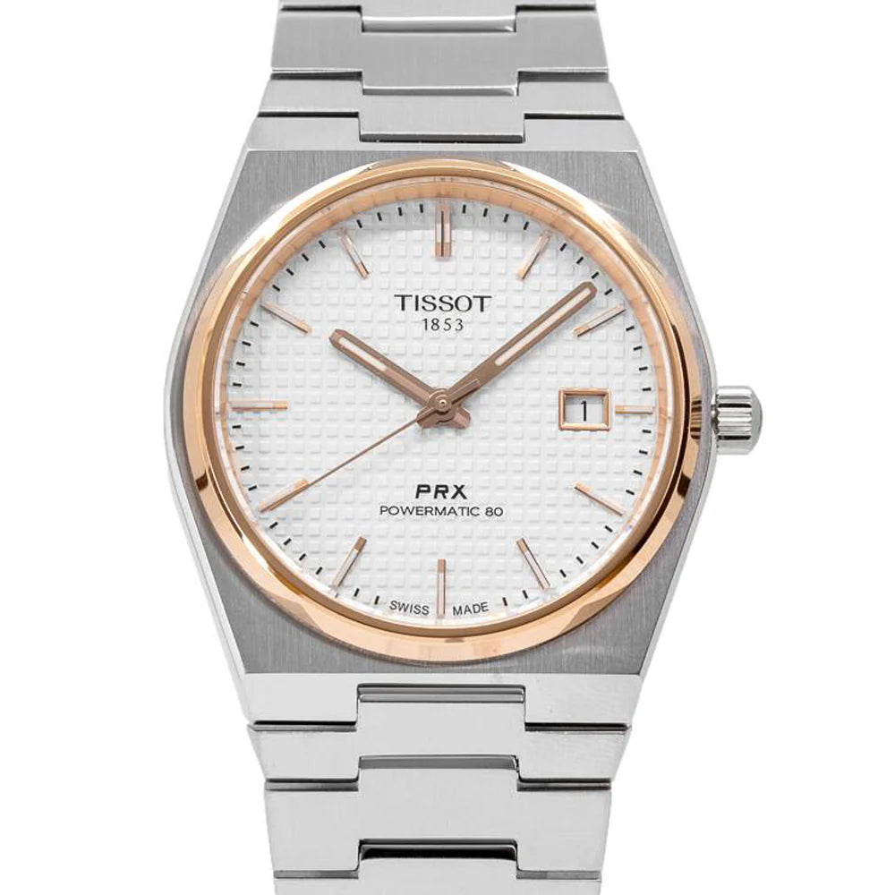 Tissot PRX T-Classic Powermatic 80 Silver Dial T137.407.21.031.00 100M Men's Watch